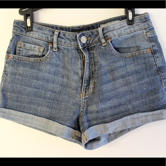 🎀 3/23 Aeropostale Denim High Waisted Shorts - Picture 2 of 5